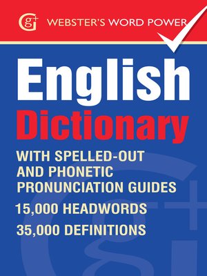 cover image of Webster's Word Power English Dictionary